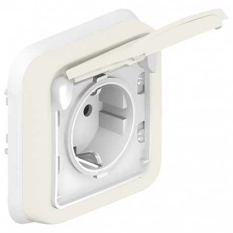 LEGRAND 069869 069869 LEGRAND PL-MBL EMP 2P+T TORN WHITE