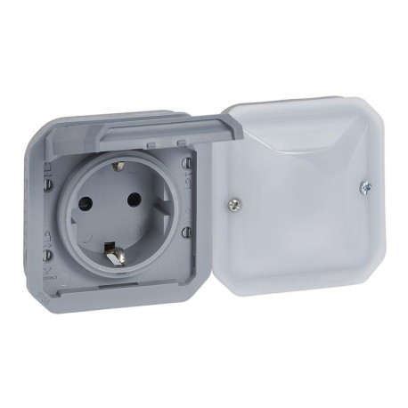 LEGRAND 069877L 069877L LEGRAND PLWN-COMP BASE 2P+T GREY