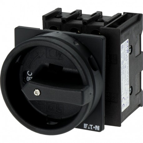Eaton-moeller P1-25/EA/SVB-SW/HI11 Y7-70194 EATON ELECTRIC Main switch, 3 pole + 1 N/O + 1 N/C, 25 A, STOP function..