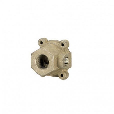 Eaton-moeller M-MCS EATON ELECTRIC Pressure pipe flange, 1/2 inch, +pressure gauge connection