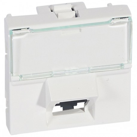 Legrand 076503 MO-BASE RJ45 C6 UTP 45 2M BL