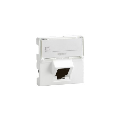 LEGRAND 076505 076505 LEGRAND MOSAIC RJ45 C6 FTP 2M 45D