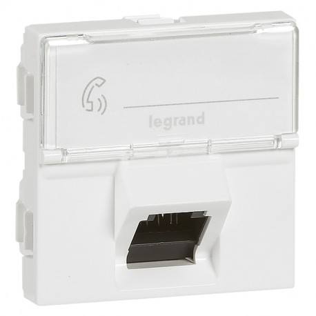 Legrand 076507 RJ45 C6 STP 2M 45D MOSAIC