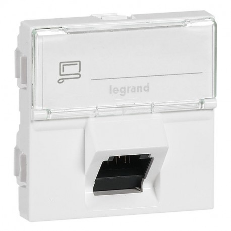 Legrand 076508 MO-BAS RJ45 CAT6A STP 45 2M BL