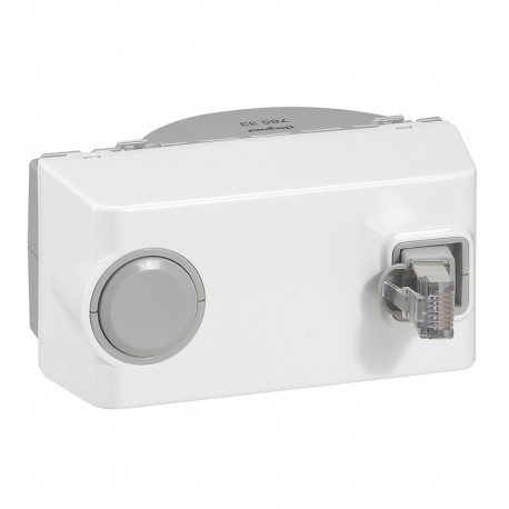 Legrand 076533 MO-BASE RJ45 C6 FTP ENROLL BL