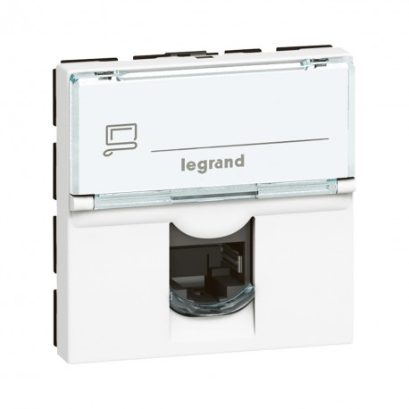 Legrand 076565 MO-BASE RJ45 C6 FTP 2M BL