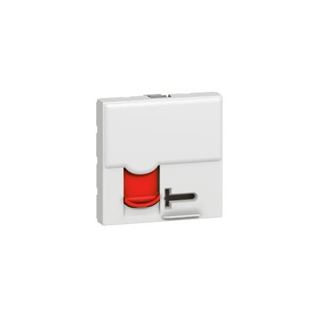 LEGRAND 076590 076590 LEGRAND MO-BASE RJ45 C6A UTP 2M BL SEG