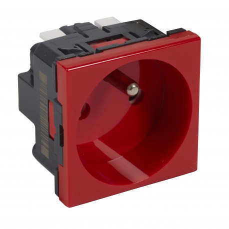 Legrand 077141 MOSAIC 2P+T ROUGE-CLAMP G-V-G
