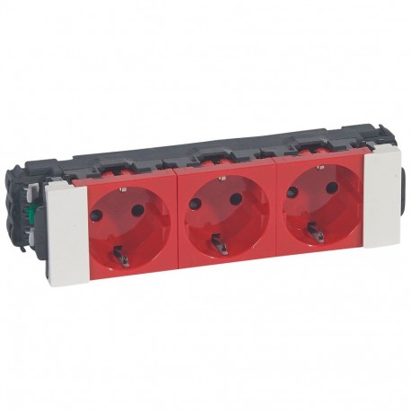 LEGRAND 077243 077243 LEGRAND MO-BASE 3X2P+T RO TUE DLP CD