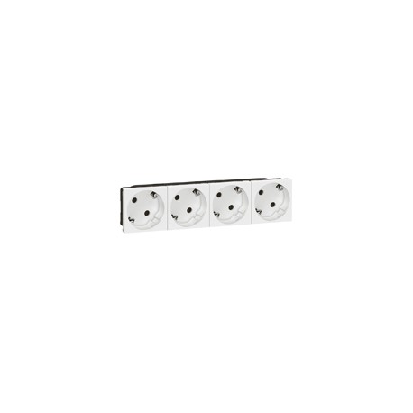 LEGRAND 077254 077254 LEGRAND MO-BASE 4X2P+T BL CAR
