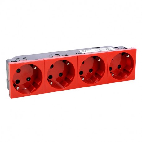 LEGRAND 077283 077283 LEGRAND MO-BASE 4X2P+T RO AUTO SEL