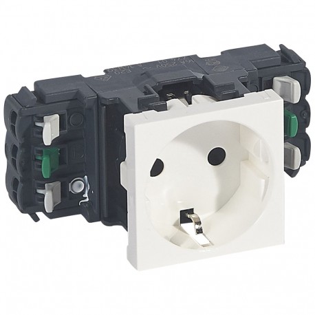 LEGRAND 077401 077401 LEGRAND MO-SOCKET 2P+T DLP
