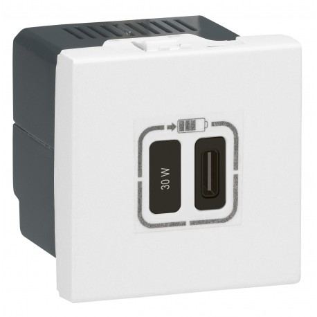 LEGRAND 077585L 077585L LEGRAND MO-USB C 2M 30W BL
