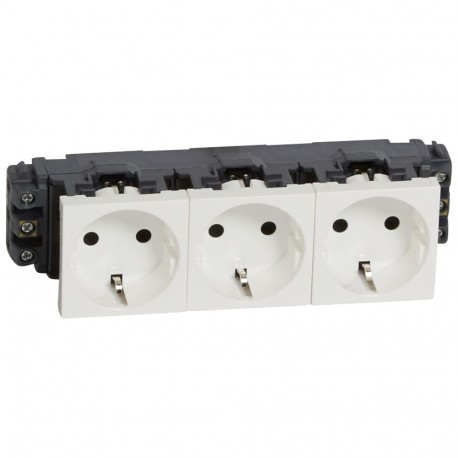 LEGRAND 077603 077603 LEGRAND MO-BASE 3X2P+T BL DLP TOR