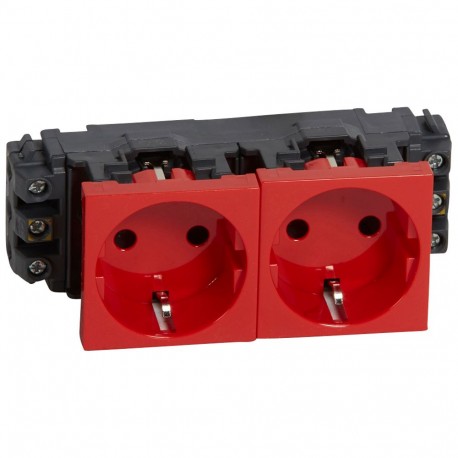 LEGRAND 077612 077612 LEGRAND MO-BASE 2X2P+T RO DLP TOR
