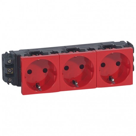 Legrand 077613 MO-BASE 3X2P+T RO DLP TOR