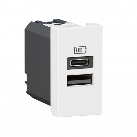 LEGRAND 077670L 077670L LEGRAND MO-2USB A+C 1M 15W BL