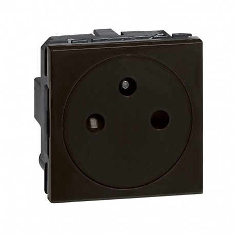 LEGRAND 079121L 079121L LEGRAND 2P+T F/B BA SFC NOIR MAT