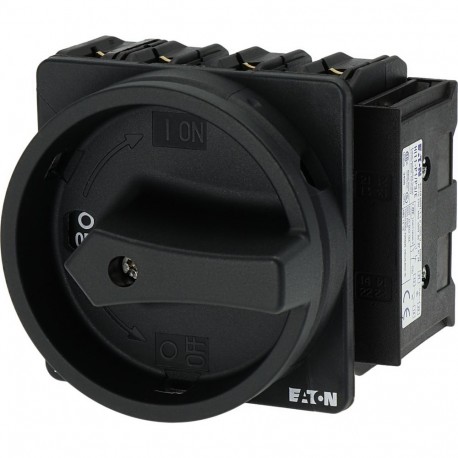 Eaton-moeller P3-100/EA/SVB-SW/N/HI11 Y7-79216 EATON ELECTRIC Main switch, 3 pole + N + 1 N/O + 1 N/C, 100 A, STOP ..