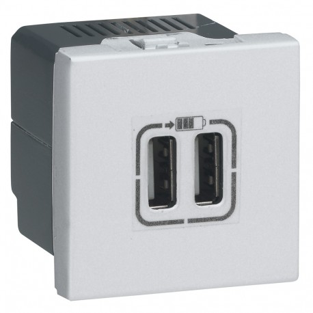 LEGRAND 079394 079394 LEGRAND MO-BASE 2XUSB 2M TO THE