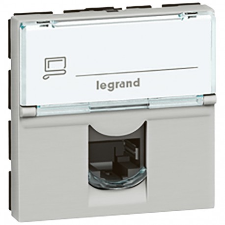Legrand 079454 MO-BASE RJ45 C5E UTP 2M AL