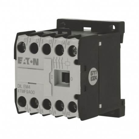 Eaton-moeller DILEM4-G(12VDC) Y7-79680 EATON ELECTRIC Contactor, 4p, 4kW/400V/AC3