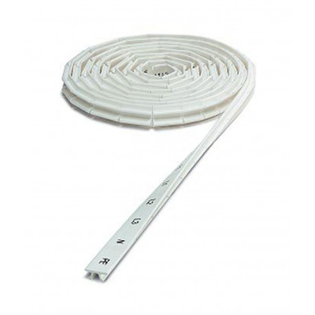 Phoenix contact ZB-U LGS:F1-F63 Marker for terminal blocks, white, for terminal block width: 8.2 mm