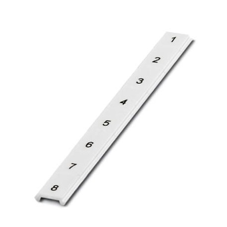 Phoenix contact ZBF 6/9,2 S8,QR:1-8 Zack marker strip