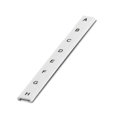 Phoenix contact ZBF 6/9,2 S8,QR:A-H Zack marker strip