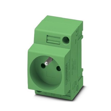 PHOENIX CONTACT EO-E/UT/SH/GN EO-E/UT/SH/GN 0804017 PHOENIX CONTACT Socket, Pin connector pattern type E, Screw connection, for France and..