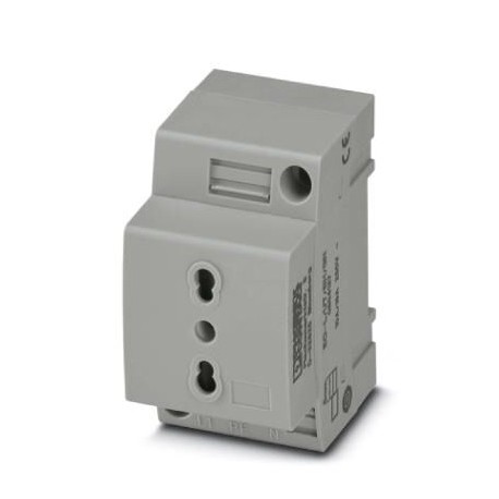 Phoenix contact EO-L/UT/SH Socket, Pin connector pattern type L, Screw connection, for Italy and oth..
