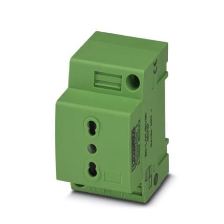 Phoenix contact EO-L/UT/SH/GN Socket, Pin connector pattern type L, Screw connection, for Italy and ..
