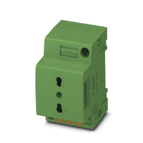 Phoenix contact EO-L/PT/SH/GN Socket, Pin connector pattern type L, Push-in spring connection, for I..