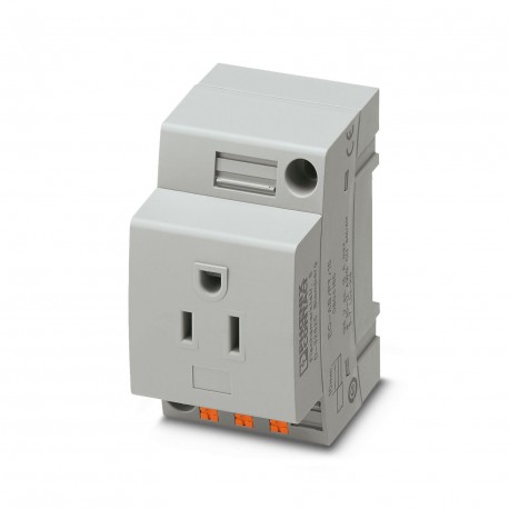 Phoenix contact EO-AB/PT/15 Socket, Pin connector pattern type AB 15A, Push-in spring connection, fo..
