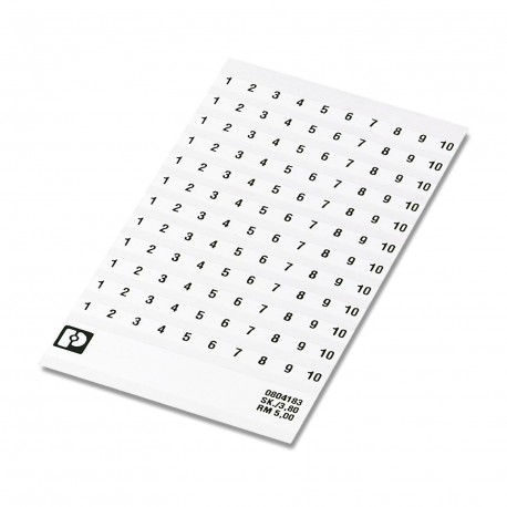 Phoenix contact SK 5/3,8: L1-N,PE Marker card