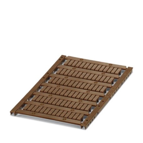 Phoenix contact UCT-TM 4 BN Marker for terminal blocks, Mat, brown, unlabeled, rotulable with: THERM..