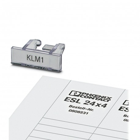 Phoenix contact KLM 1 + ESL 24X4 Terminal strip marker carrier