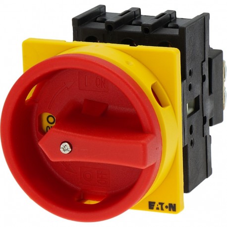 Eaton-moeller P1-32/EA/SVB Y7-81438 EATON ELECTRIC Main switch, 3 pole, 32 A, Emergency-Stop function, Lockable in ..