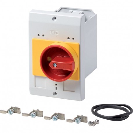 Eaton-moeller +E-PKZ0-GR Y7-81867 EATON ELECTRIC Insulated enclosure, +rotary handle, red/yellow, flush mounting. C..