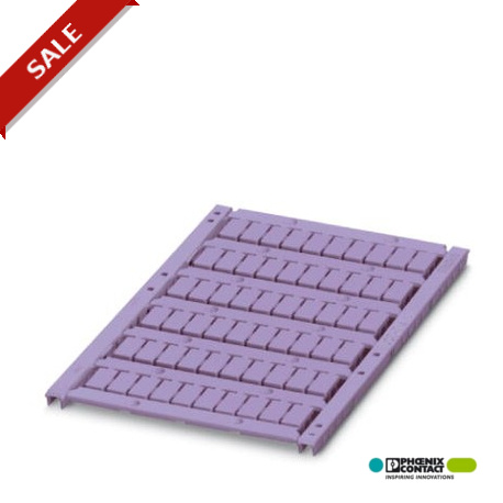 PHOENIX CONTACT UCT-TM 6 VT UCT-TM 6 VT 0829161 PHOENIX CONTACT Marker for terminal blocks, Sheet, violet, unlabeled, can be labeled wit..