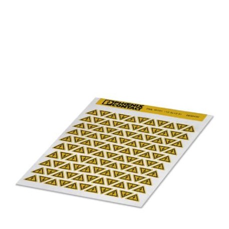 Phoenix contact PML-W101 (12,5X12,5) Warning label