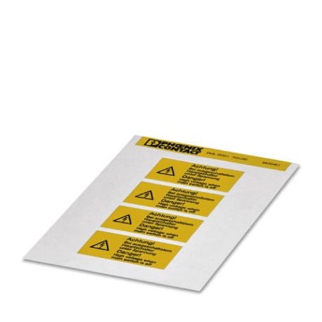 Phoenix contact PML-W301 (52X26) Warning label