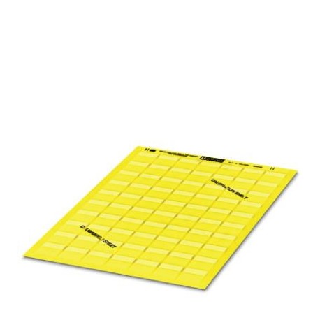 Phoenix contact WML 5 (25X10)A4 YE Cable marker label