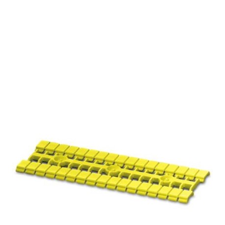 Phoenix contact UM-TMF (3,5X5) YE Marker for terminal blocks, Strip, yellow, unlabeled, rotulable wi..
