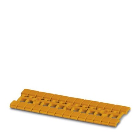 Phoenix contact UM-TMF (4X5) OG Marker for terminal blocks, Roll, orange, unlabeled, rotulable with:..