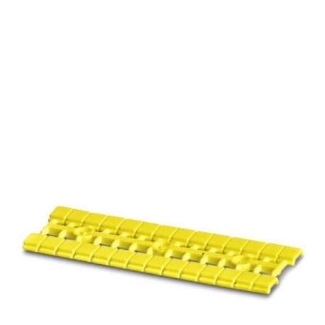 Phoenix contact UM-TMF (4X5) YE Marker for terminal blocks, Strip, yellow, unlabeled, rotulable with..