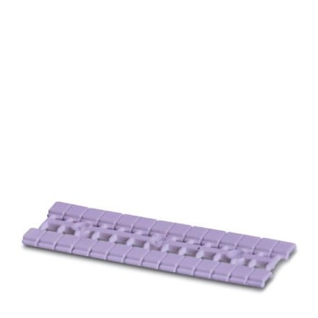 Phoenix contact UM-TMF (4X5) VT Marker for terminal blocks, Strip, violet, unlabeled, rotulable with..