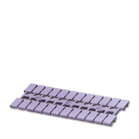 Phoenix contact UM-TMF (5X10) VT Marker for terminal blocks, Strip, violet, unlabeled, rotulable wit..