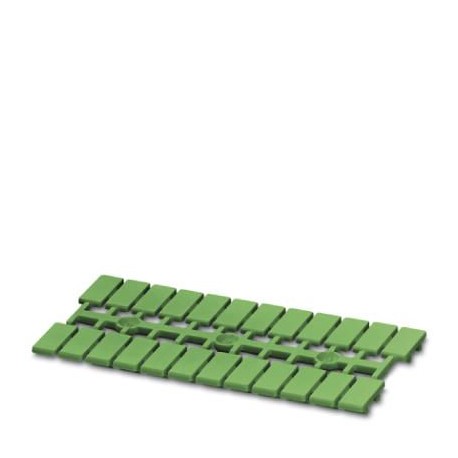 Phoenix contact UM-TMF (5X10) GN Marker for terminal blocks, Strip, green, unlabeled, rotulable with..