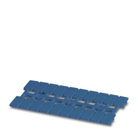 Phoenix contact UM-TMF (6X10) BU Marker for terminal blocks, Strip, blue, unlabeled, rotulable with:..